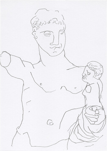 062 &ndash; PraxitelesHermes mit dem jungen Dionysosca. 340 v. Chr.  &ndash; Marmor H&ouml;he 213&nbsp;cmArchäologisches Museum, Olympia