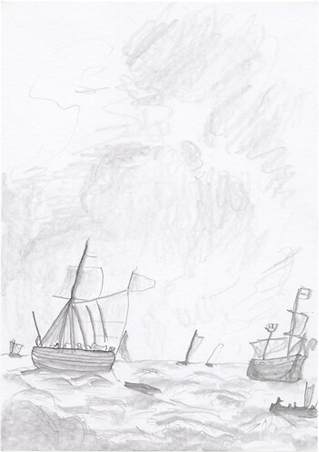 271 &ndash; Simon de VliegerFlussmündungca. 1640 &ndash; 1645  &ndash; Öl auf Leinwand 55&nbsp;cm x 41&nbsp;cm National Gallery, London