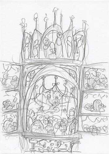 182 &ndash; Veit StoßAltar der Marienkircheca. 1477 &ndash; 1489  &ndash; Bemaltes Holz H&ouml;he 1300&nbsp;cmMarienkirche, Krakau